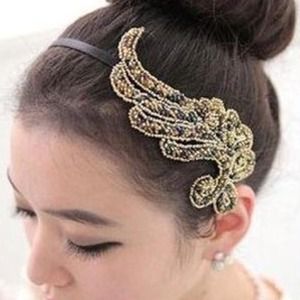 Retro Luxury Bird Hairbands