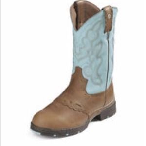 Justin George strait cowboy boot
