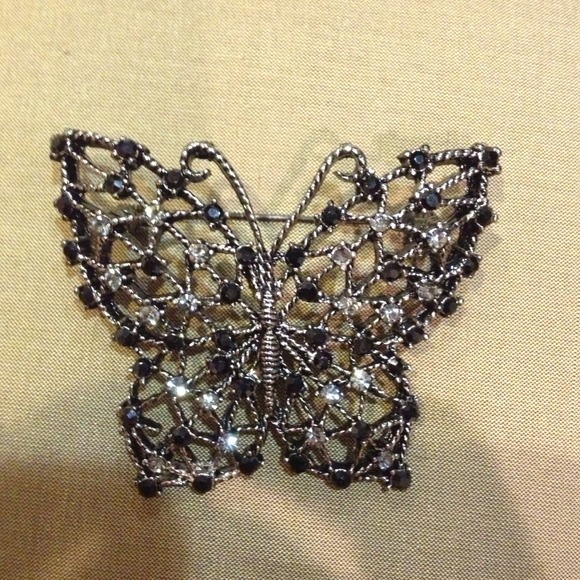 Butterfly brooch