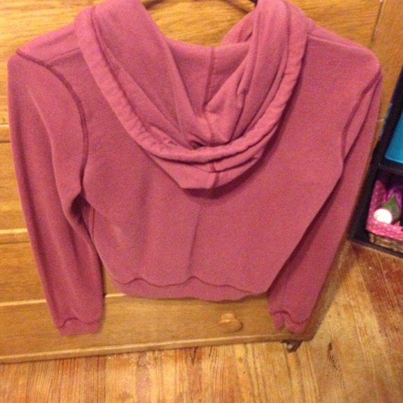 Maroon Hollister jacket. - Picture 2 of 4