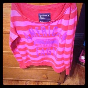 American Eagle throw over sweater.