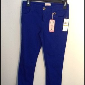 GB Girls Skinny Jeans in Royal Blue