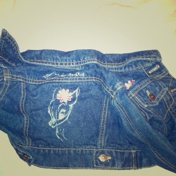 Blue jean lil girl jacket