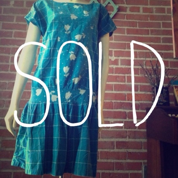 🐱GIFTED🐱 Vintage garden dress - Picture 1 of 4