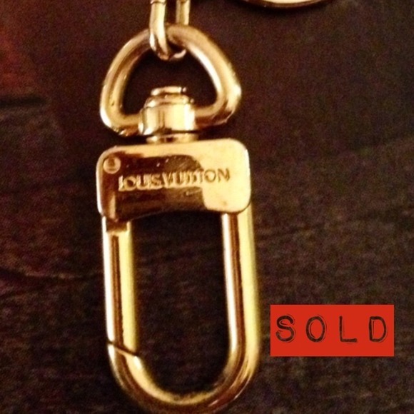 SOLD Louis Vuitton Key Extender Chain Ring Chain