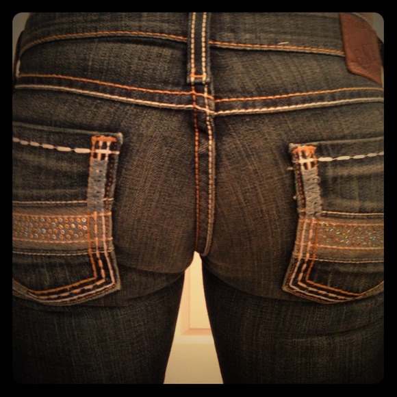 BKEgold bling pocket jeans! Nwot