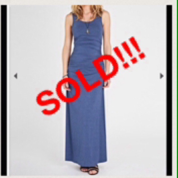 ⚡️⚡️SOLD⚡️⚡️Tank Column Maternity Maxi Dress