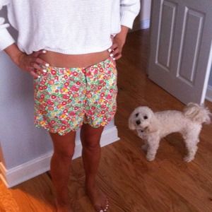 Lilly Pulitzer flowered shorts