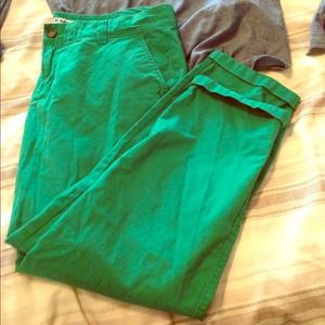 Just reduced!!!! green Old Navy ankle pants