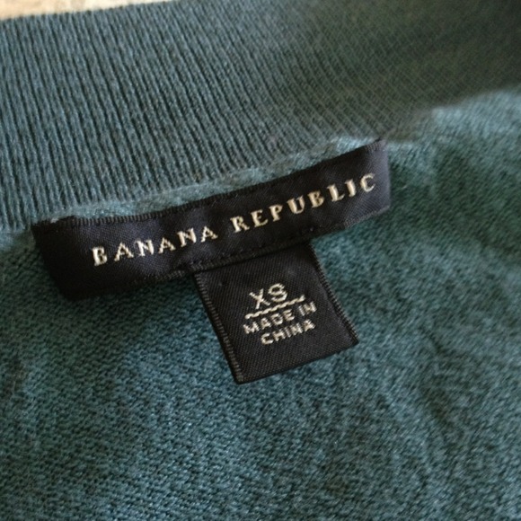 XS teal Banana Republic lightweight sweater - Picture 2 of 4