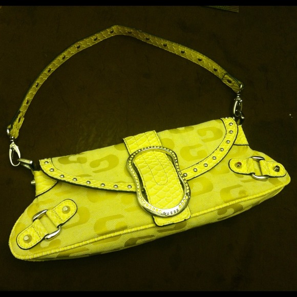 *Yellow Guess Purse*