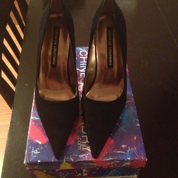 Chinese Laundry Other - Heels-spicy kid suede