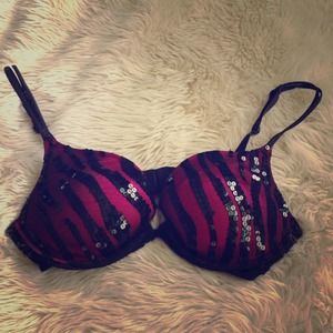 Victoria's Secret Very Sexy Sequin Bra Size 34B