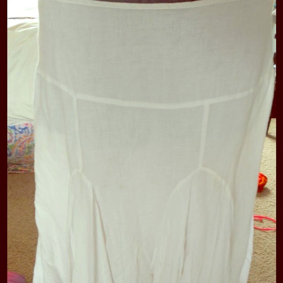 White hippie skirt ✌