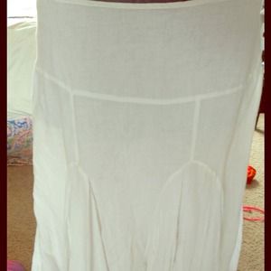 White hippie skirt ✌