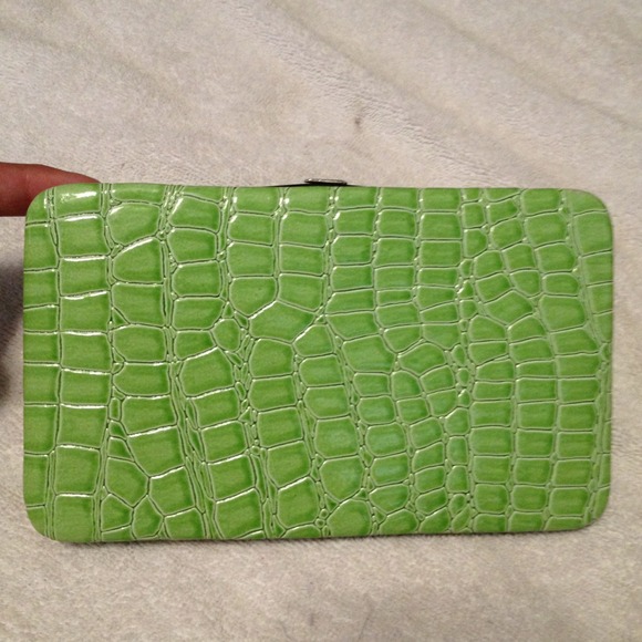 Cute Green Wallet - Picture 1 of 2