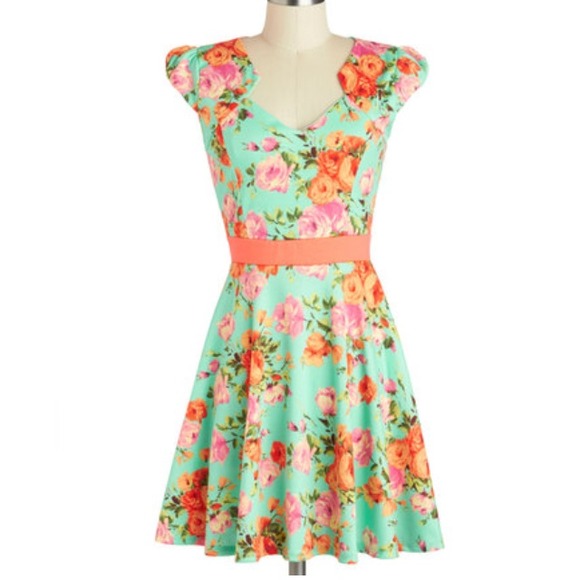 For Bondgirlaz ONLY 127 Flowers Dress