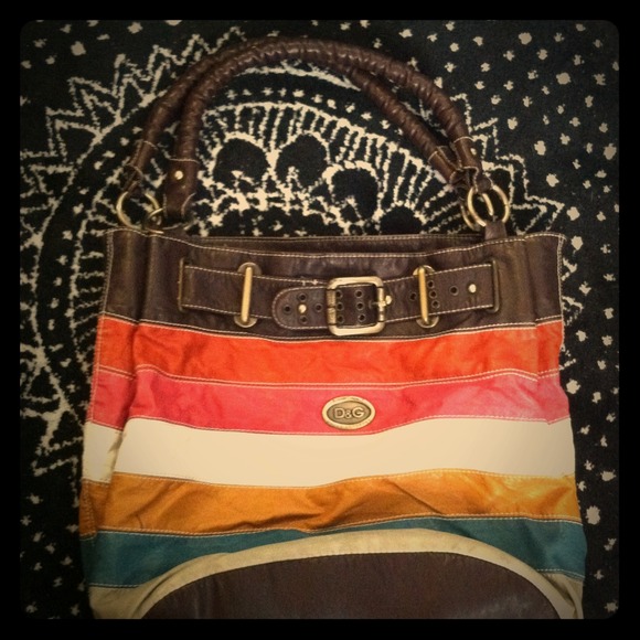 💛Dolce & Gabbana multi colored purse💚