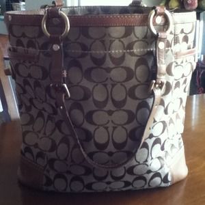 Authentic Coach large tote bag