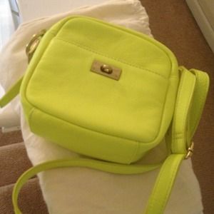 Jcrew cross a body neon semi used