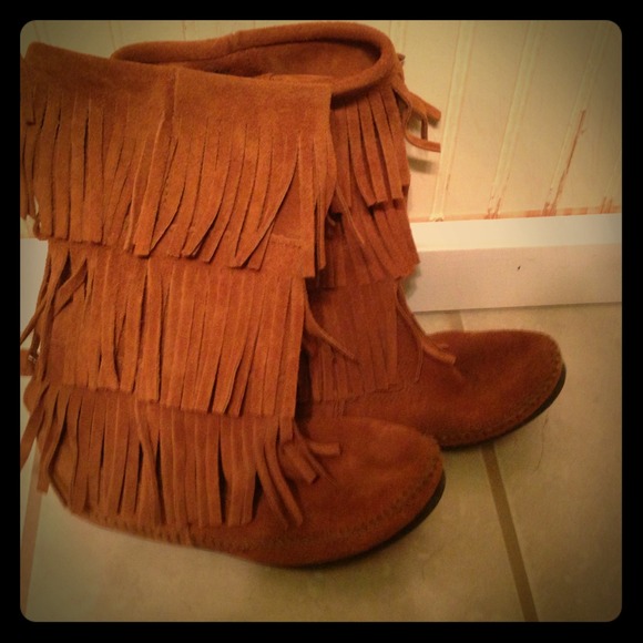 Minnetonka Boots - Minnetonka boots size 8