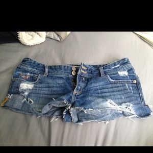 Hollister denim shorts