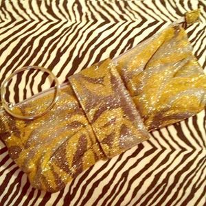 Animal print clutch...new!