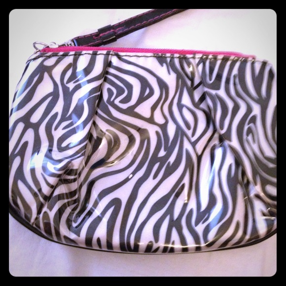 Zebra Print Makeup Bag