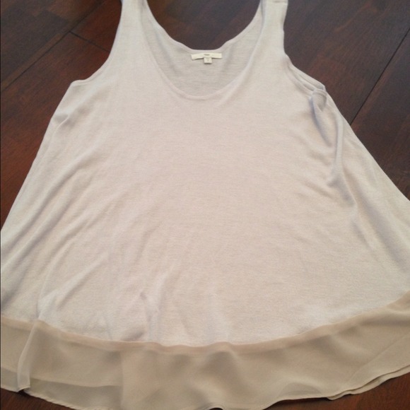📦Sold📦Gap, swing light grey/blue tank, NWOT