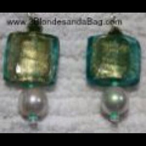 3 Blondes and a Bag Green Earring