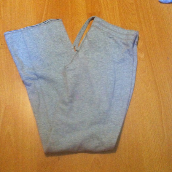 Gray sweats