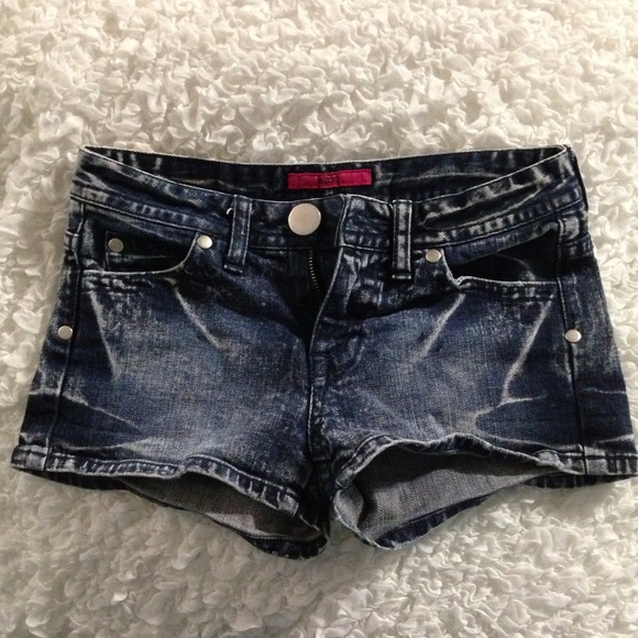 OZOC Acid Wash Shorts