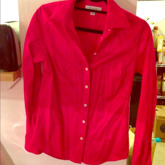 Banana Republic Stretch Button Up