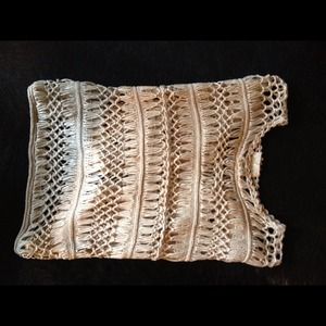 Sans Souci Cropped Knit Sweater🌴🎊SOLD!!