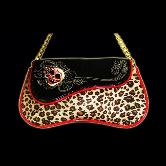 Leopard Rockabilly Handbag