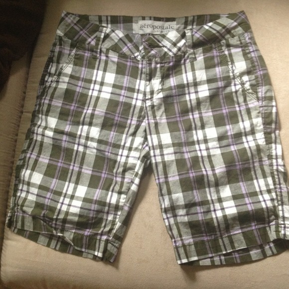 Aeropostale plaid shorts size 00