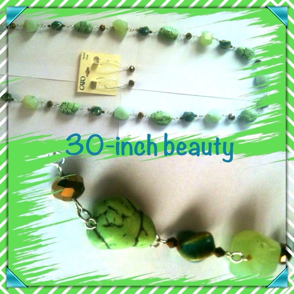 Green Stone Necklace