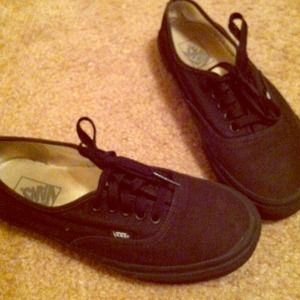 Black Vans