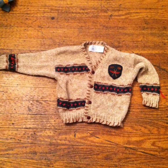 SOLD Baby boy sweater cardigan