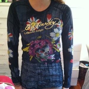 REDUCED!!!! Ed Hardy long sleeve