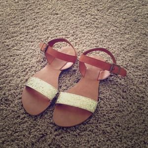 Brand new adorable Target xhilaration sandals!