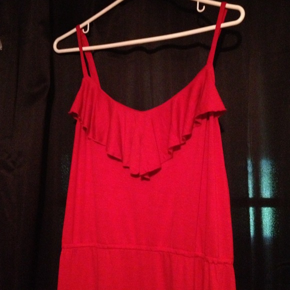 Bobbie Brooks red 2x summer dress
