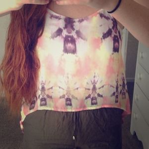 Beautiful tye-dye tank from Agaci!