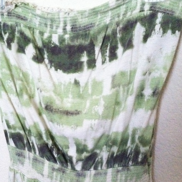 Green tube top - Picture 2 of 2