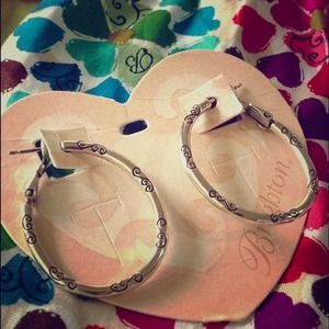 🌺Sold/Bundled🌺Brighton Hoops & Topaz silver ring