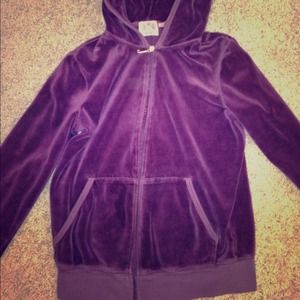 RESERVED Juicy Couture zip up sweatshirt
