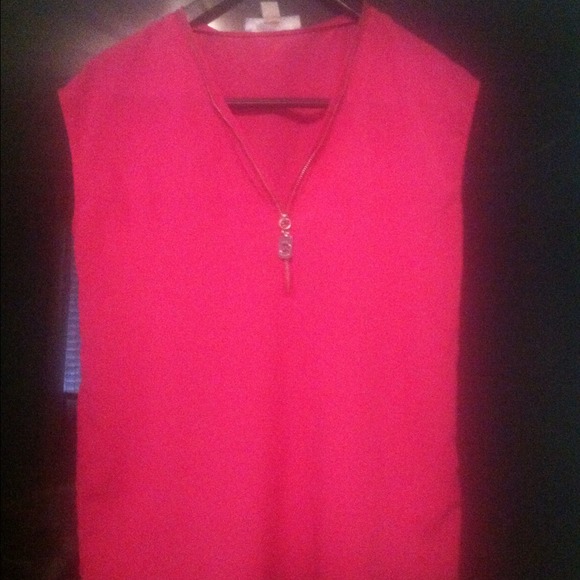 Michael Kors zipper shirt. Never worn - Picture 1 of 3