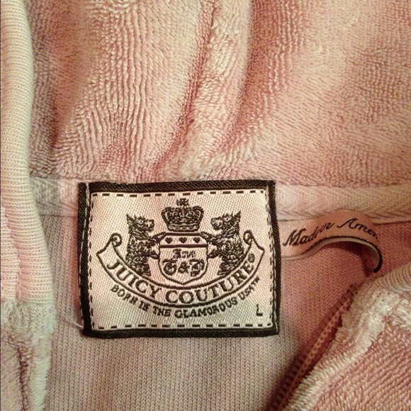 Juicy Couture zip up sweatshirt - Picture 2 of 2