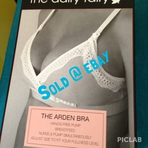 The arden bra, nursing bra, hands free pump