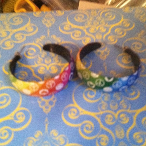 Rainbow earrings